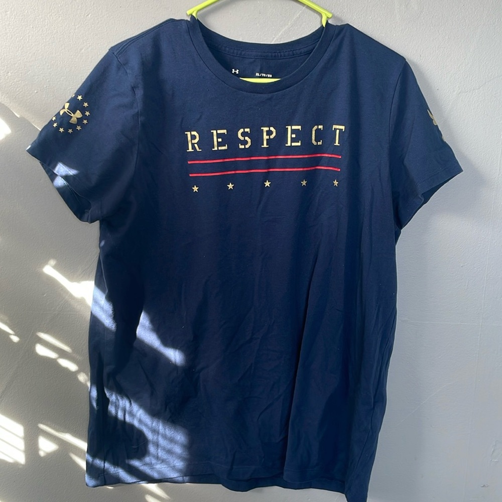 Under Armour Men’s XL Project Rock Respect Classic Tee
